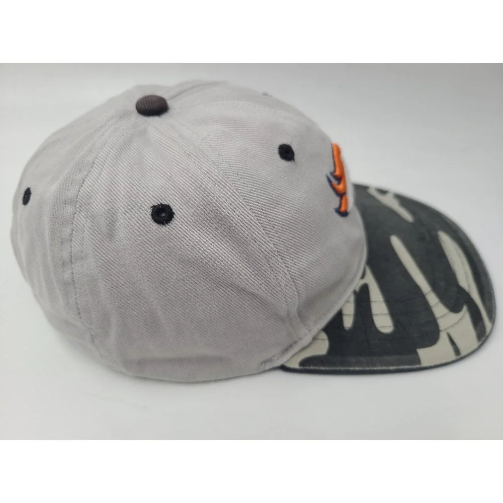 Kids Denver Broncos Camo Brim NFL Team Apparel Snapback‎ Hat Cap Football Gray